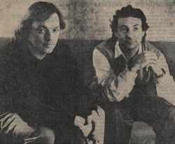 Д. Гилмор и Н. Мейсон в гостинице 'Россия'