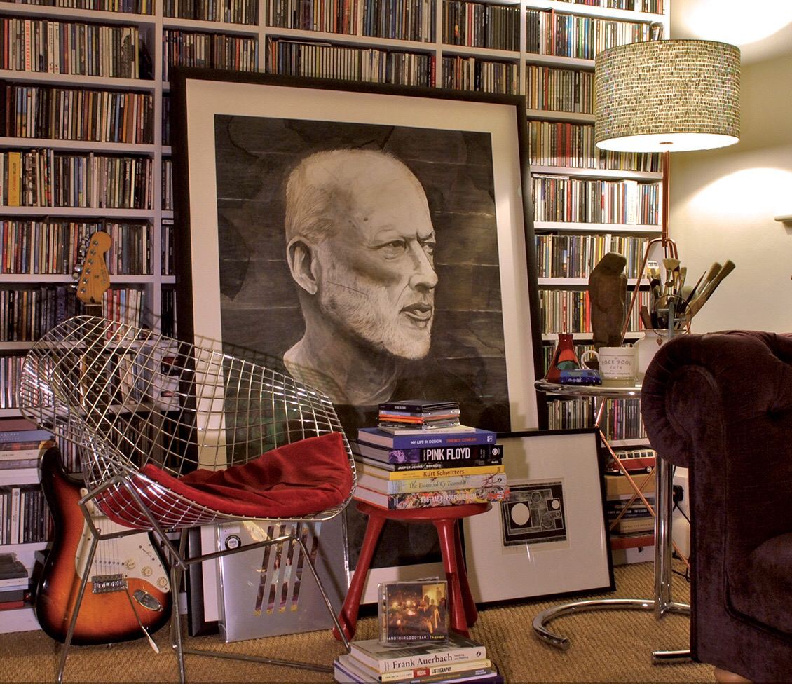 David Gilmour by Kevan Porter