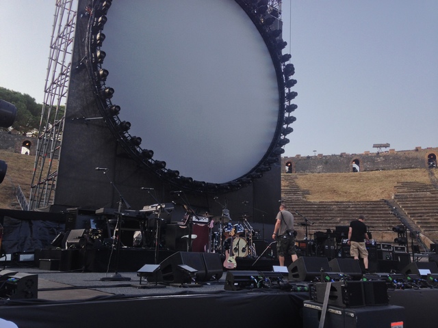 Гилмор в Помпеи